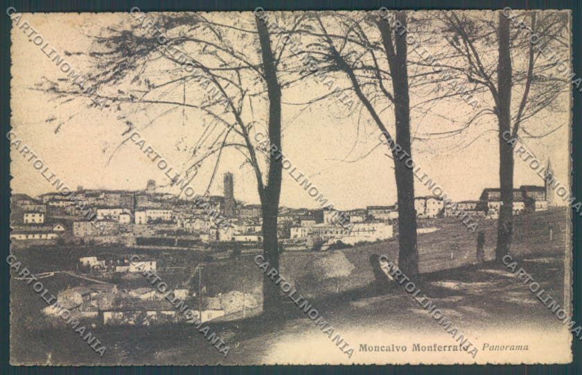 Asti Moncalvo cartolina ZB1707 – fronte