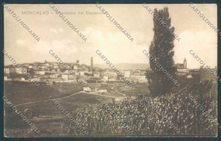 Asti Moncalvo cartolina ZB1709 – fronte