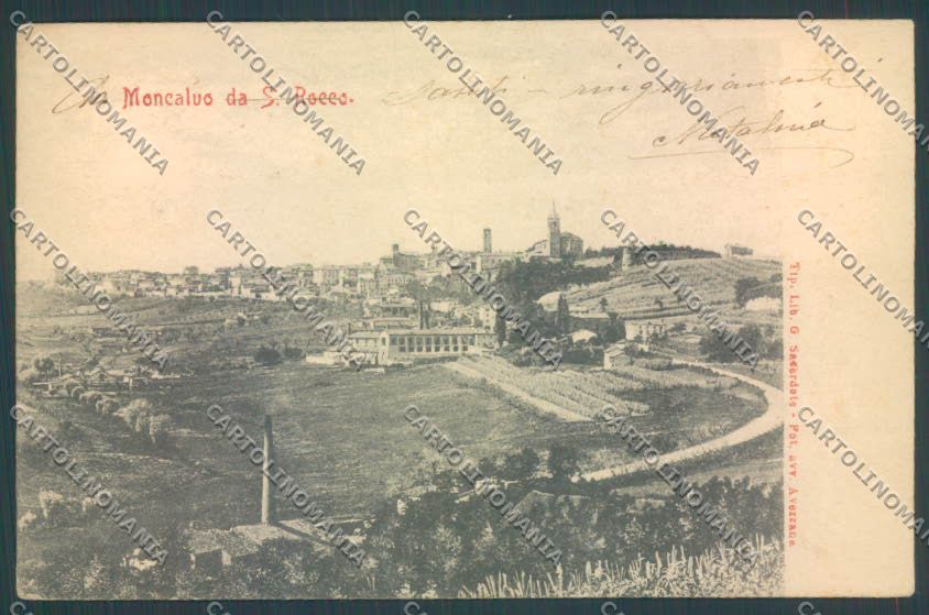 Asti Moncalvo cartolina ZB1712 – fronte