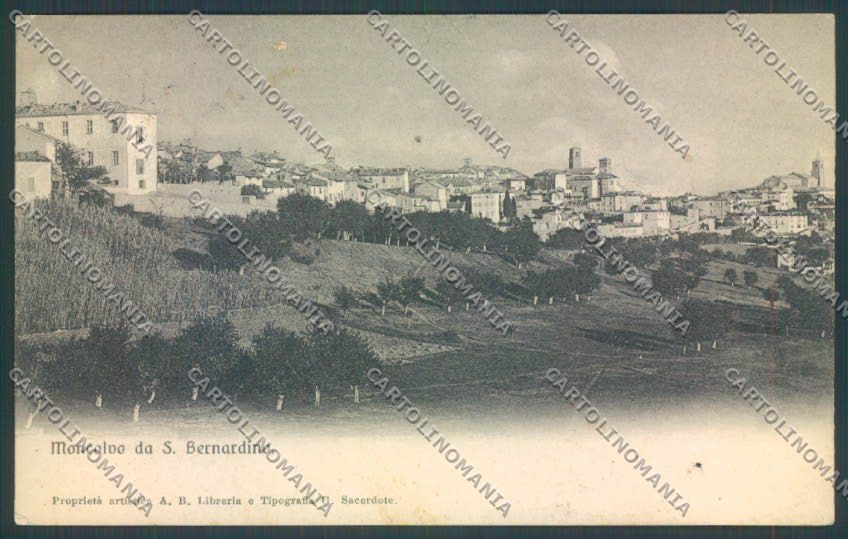 Asti Moncalvo cartolina ZB1713 – fronte