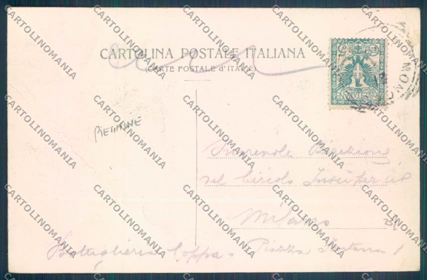 Asti Moncalvo PIEGHINE cartolina ZB1729 – retro
