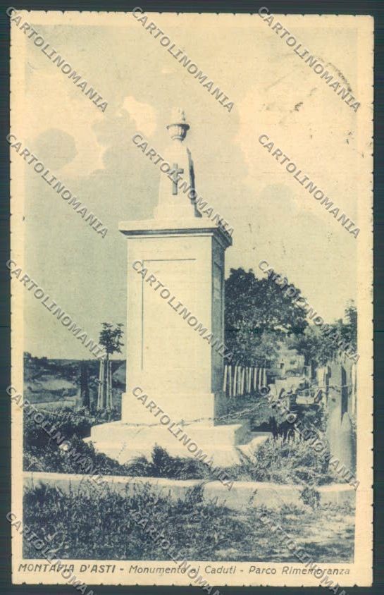 Asti Montafia cartolina ZB1732 – fronte