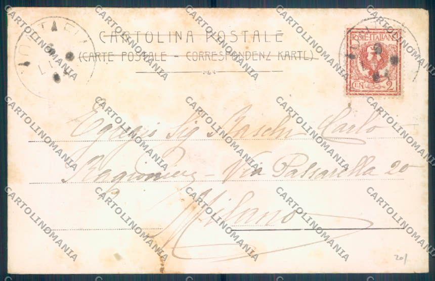 Asti Montafia cartolina ZB1733 – retro