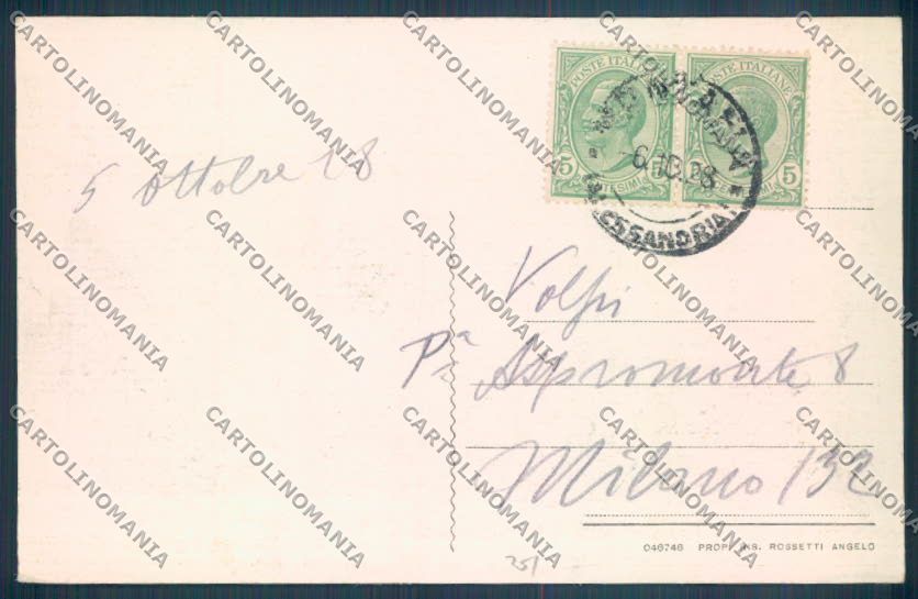 Asti Montafia cartolina ZB1734 – retro