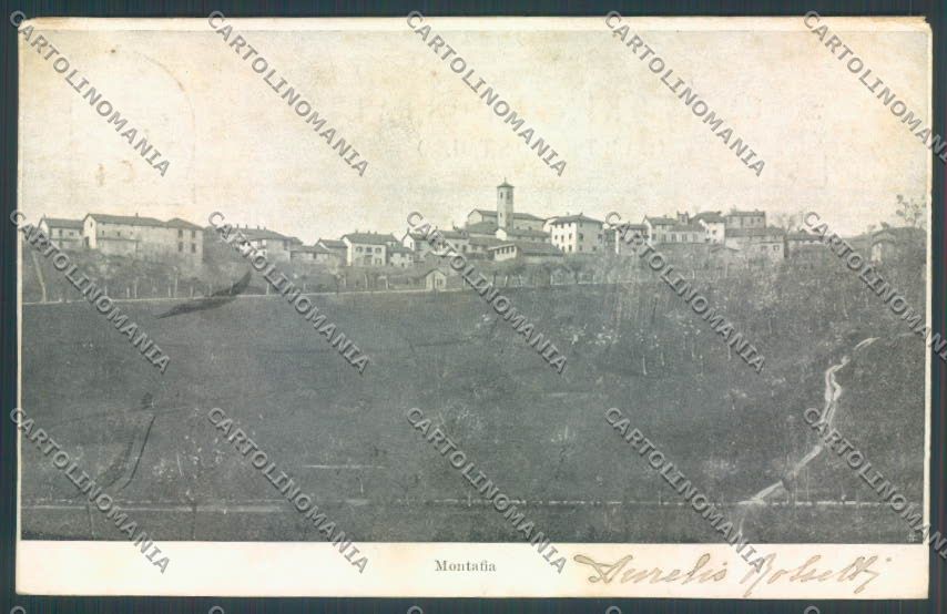 Asti Montafia cartolina ZB1736 – fronte