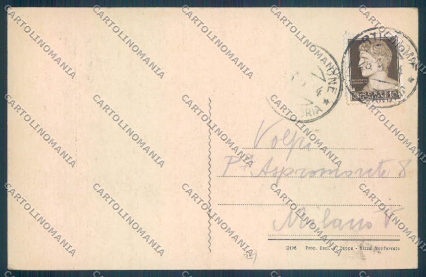 Asti Cortiglione cartolina ZB1774 – retro