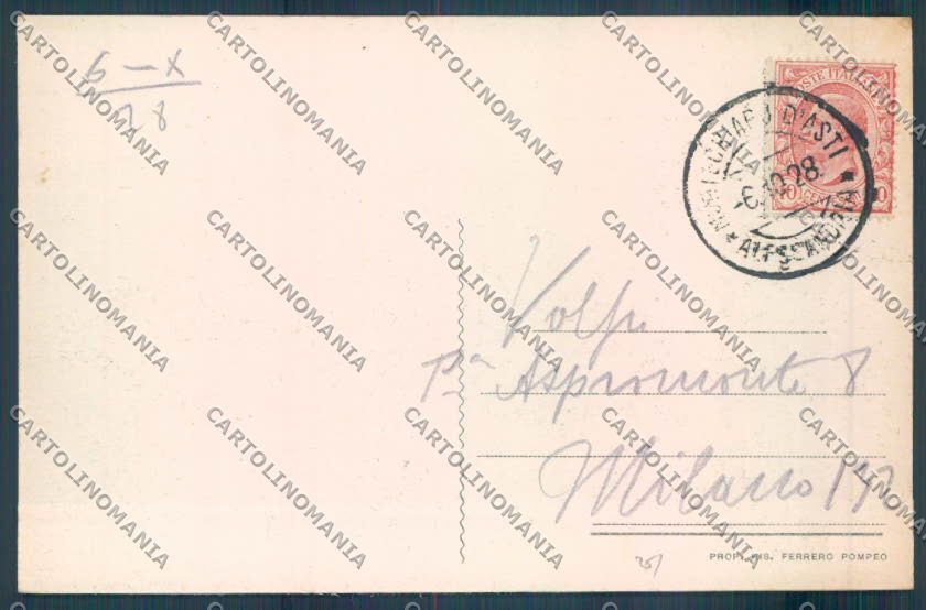 Asti Soglio cartolina ZB1778 – retro