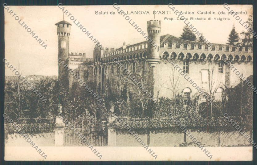 Asti Villanova cartolina ZB1784 – fronte