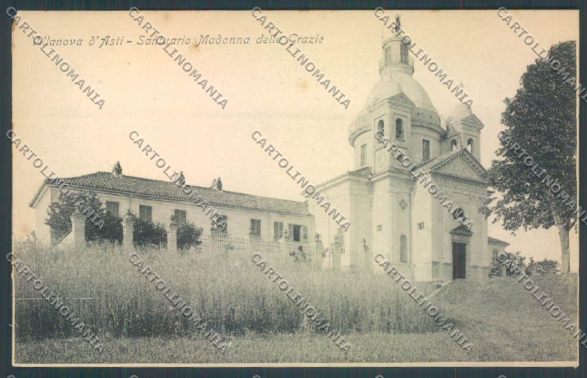 Asti Villanova cartolina ZB1787 – fronte