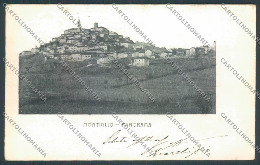 Asti Montiglio Monferrato cartolina ZB1792 – fronte