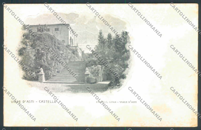Asti Viale cartolina ZB1809 – fronte
