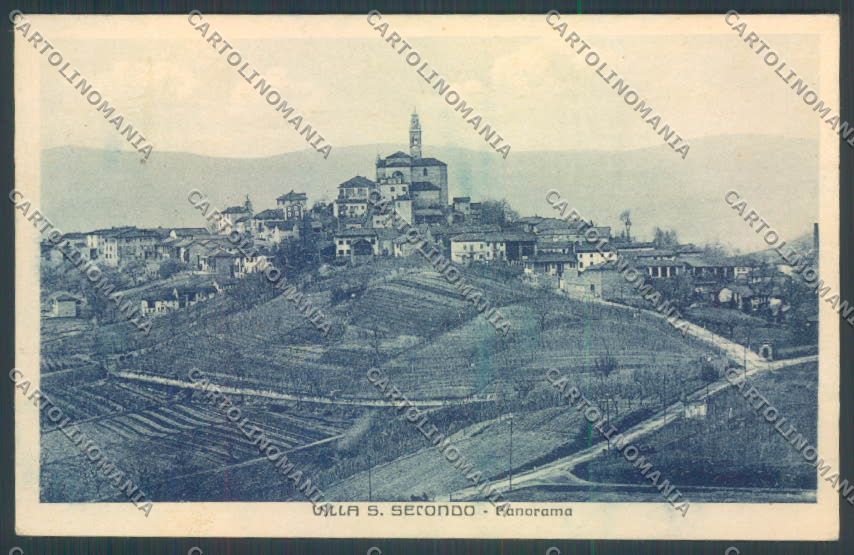 Asti Villa San Secondo cartolina ZB1812 – fronte