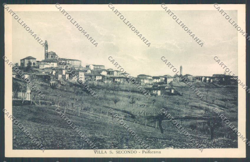 Asti Villa San Secondo cartolina ZB1814 – fronte
