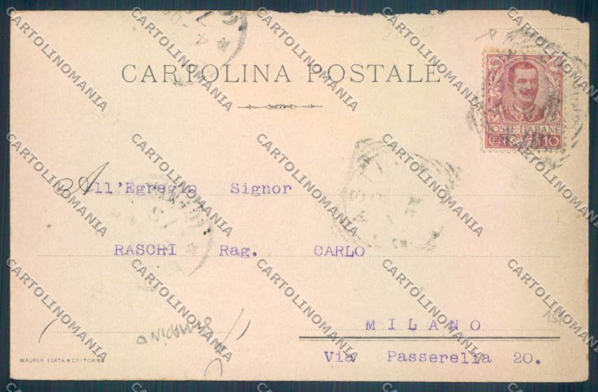 Asti Settime STRAPPINO cartolina ZB1819 – retro