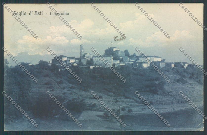 Asti Soglio cartolina ZB1823 – fronte