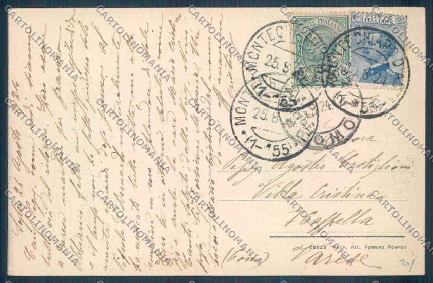 Asti Soglio cartolina ZB1823 – retro