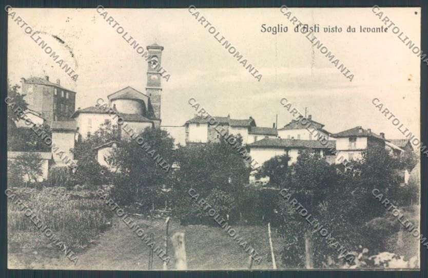 Asti Soglio cartolina ZB1825 – fronte