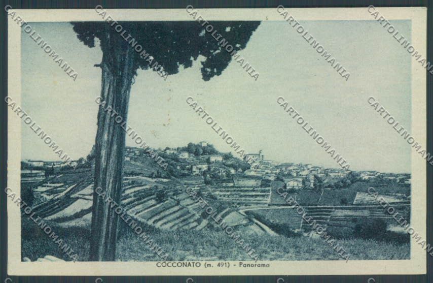 Asti Cocconato cartolina ZB1830 – fronte