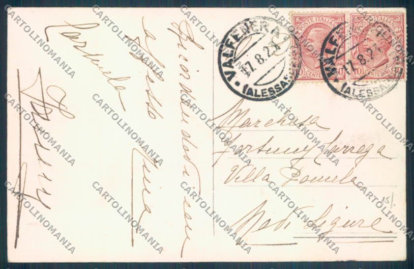 Asti Dusino San Michele cartolina ZB1831 – retro
