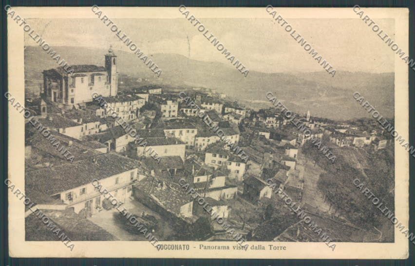 Asti Cocconato PIEGA cartolina ZB1841 – fronte