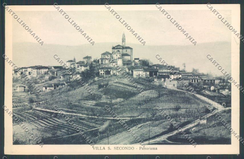 Asti Villa San Secondo cartolina ZB1843 – fronte