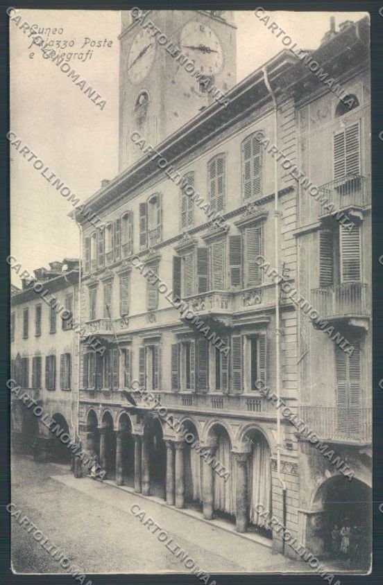 Cuneo Città Poste cartolina ZB1871 – fronte