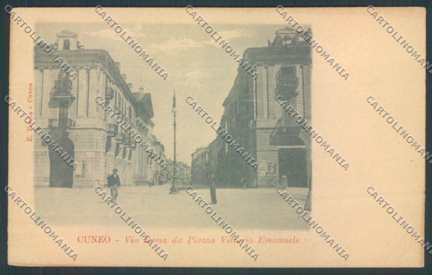 Cuneo Città cartolina ZB1872 – fronte