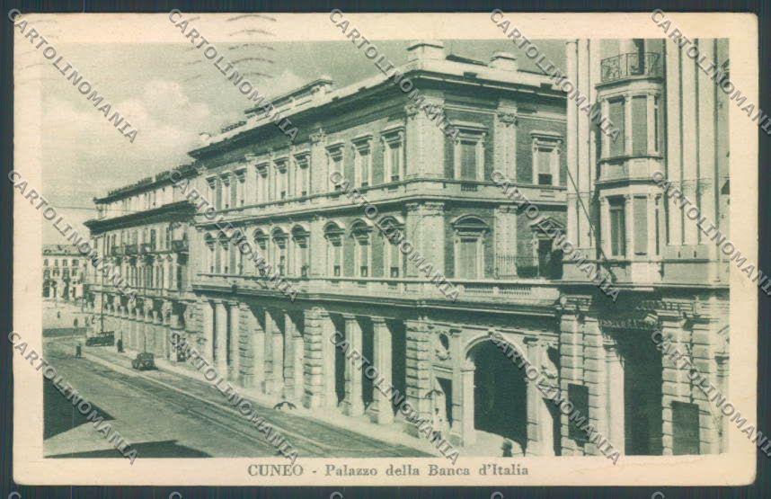 Cuneo Città Banca cartolina ZB1875 – fronte