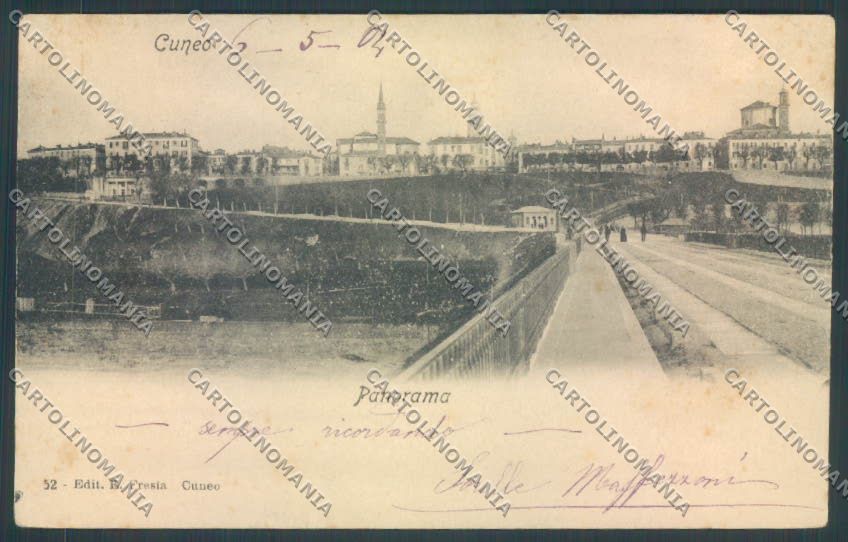 Cuneo Città cartolina ZB1877 – fronte