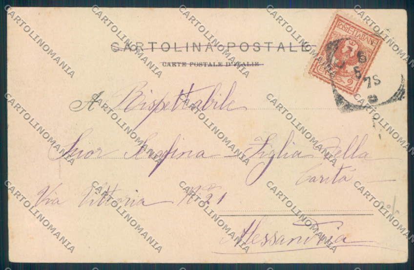 Cuneo Città cartolina ZB1877 – retro