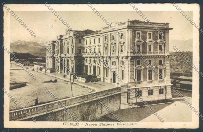 Cuneo Città Stazione cartolina ZB1879 – fronte