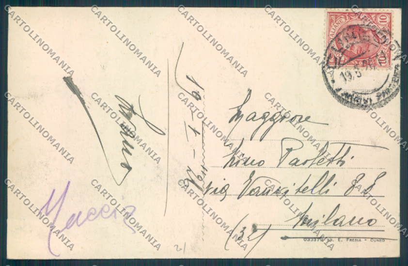 Cuneo Città cartolina ZB1882 – retro