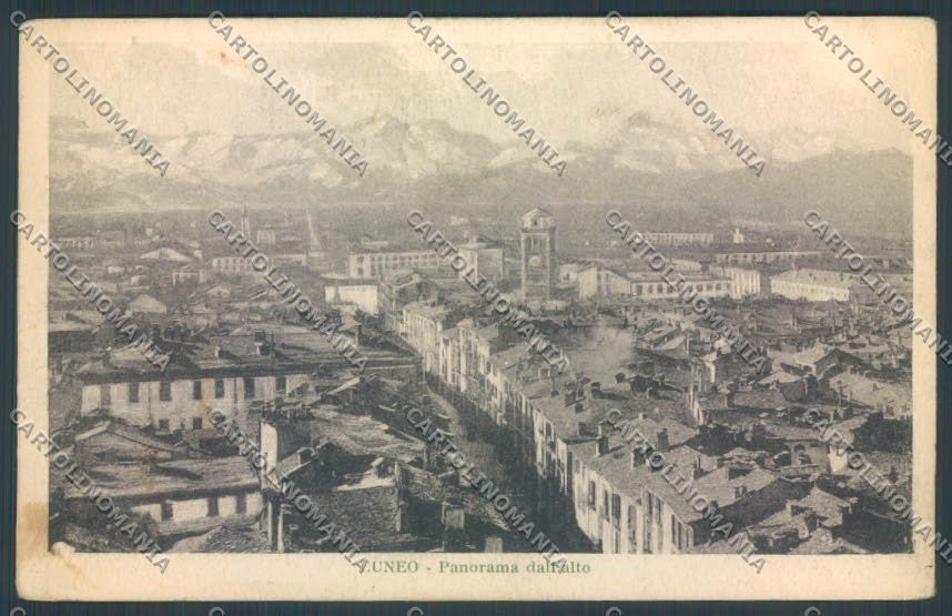 Cuneo Città cartolina ZB1898 – fronte