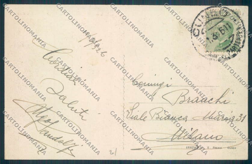 Cuneo Città cartolina ZB1907 – retro