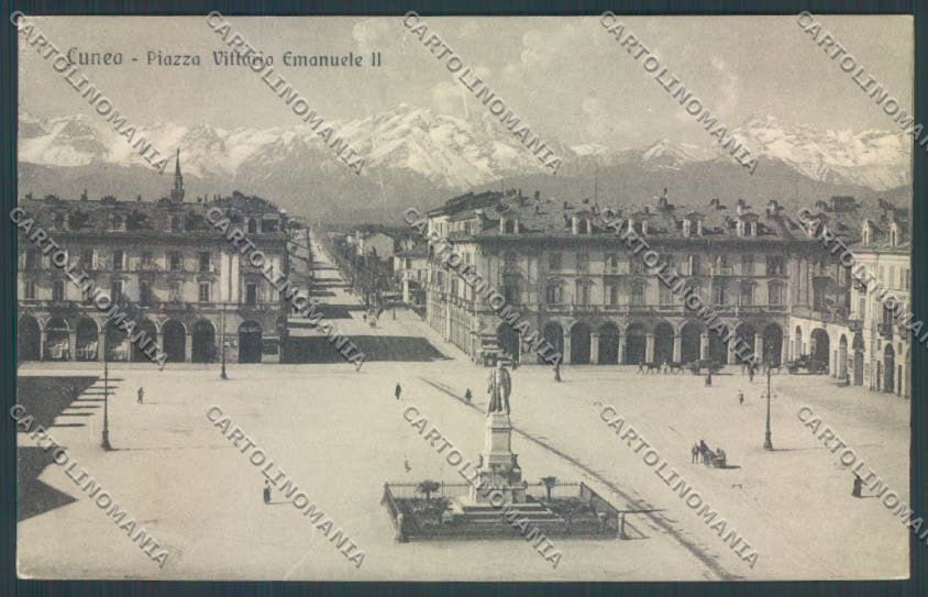 Cuneo Città cartolina ZB1908 – fronte