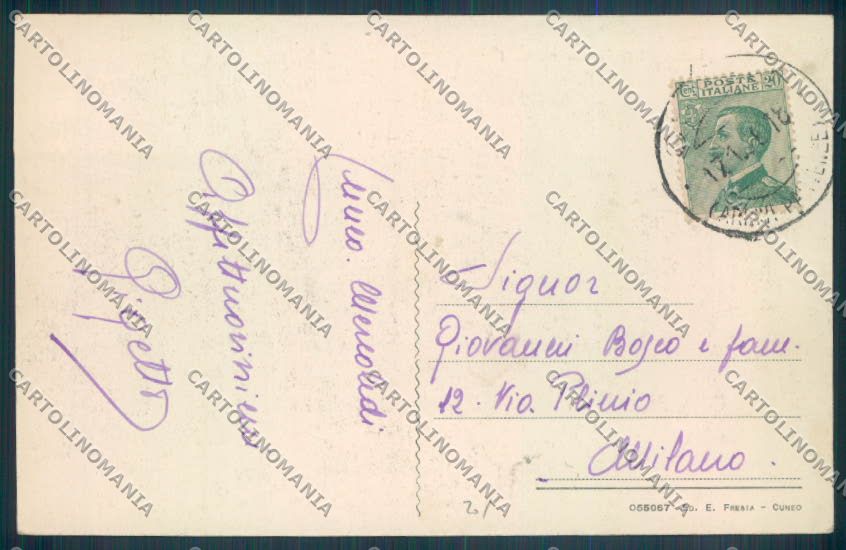 Cuneo Città cartolina ZB1908 – retro