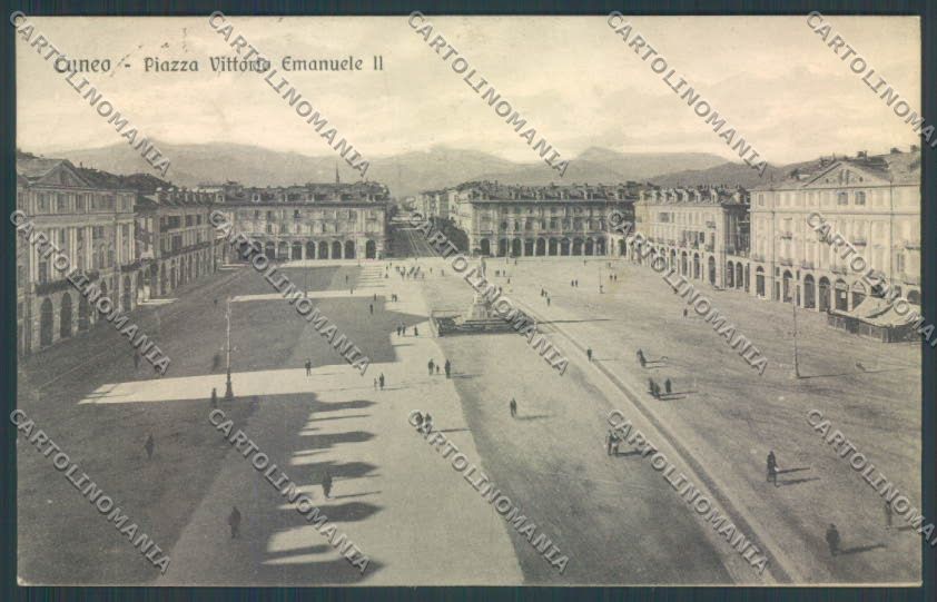 Cuneo Città cartolina ZB1909 – fronte