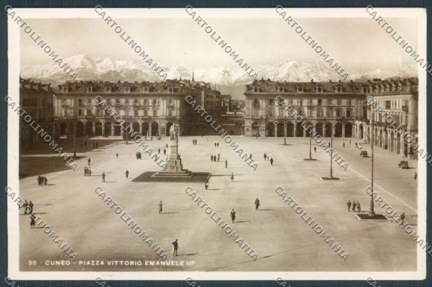 Cuneo Città Foto cartolina ZB1914 – fronte