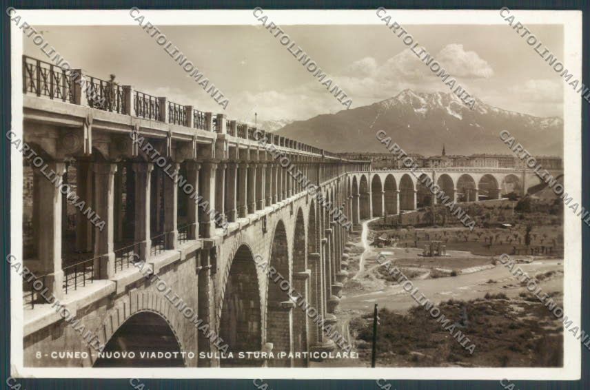 Cuneo Città Foto cartolina ZB1916 – fronte