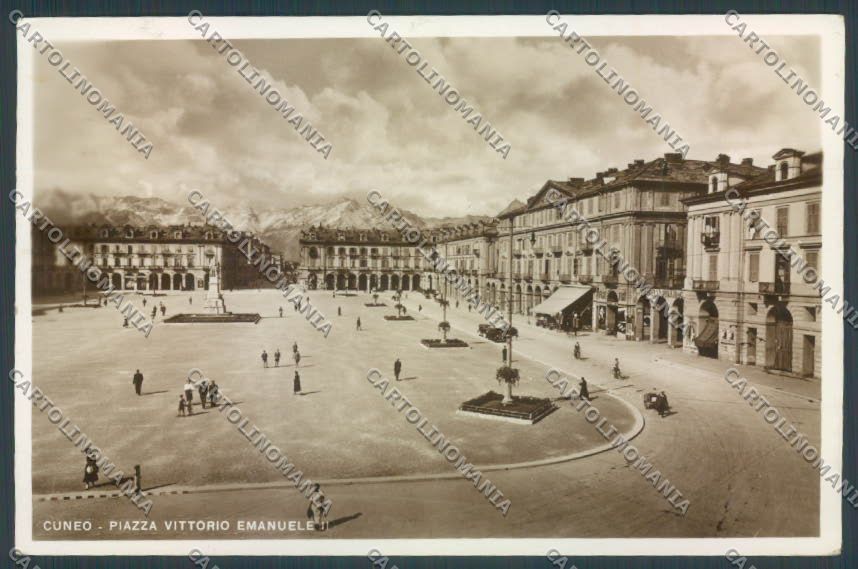 Cuneo Città Foto cartolina ZB1918 – fronte