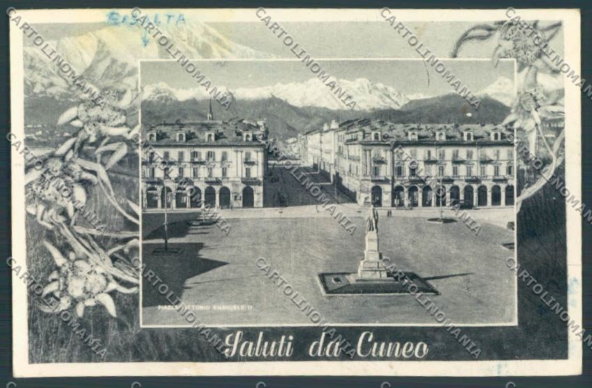 Cuneo Città Foto cartolina ZB1921 – fronte
