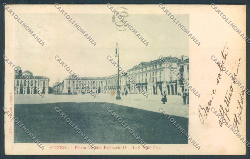 Cuneo Città cartolina ZB1940 – fronte