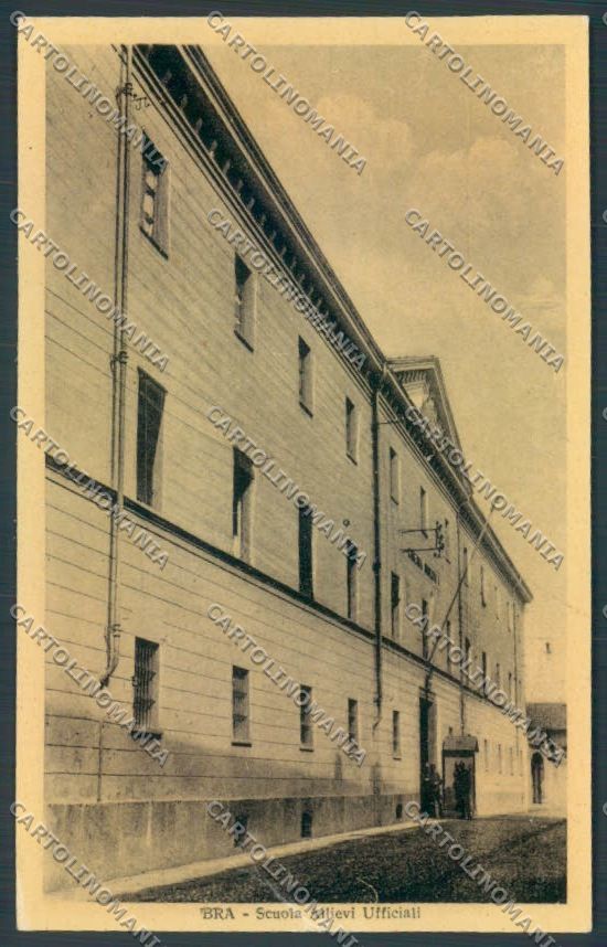 Cuneo Bra Scuola Militare cartolina ZB1951 – fronte