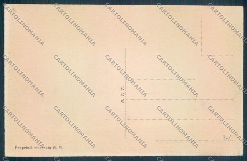 Cuneo Bra Scuola Militare cartolina ZB1951 – retro