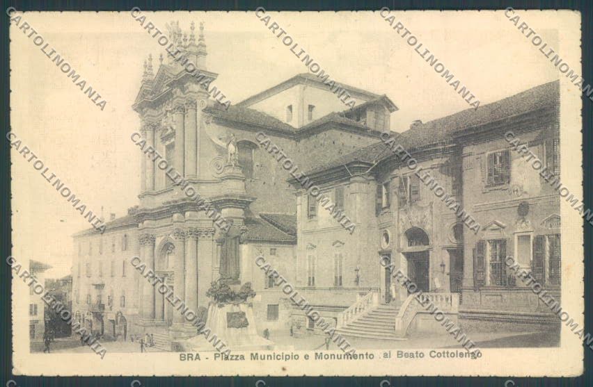 Cuneo Bra PIEGA cartolina ZB1954 – fronte