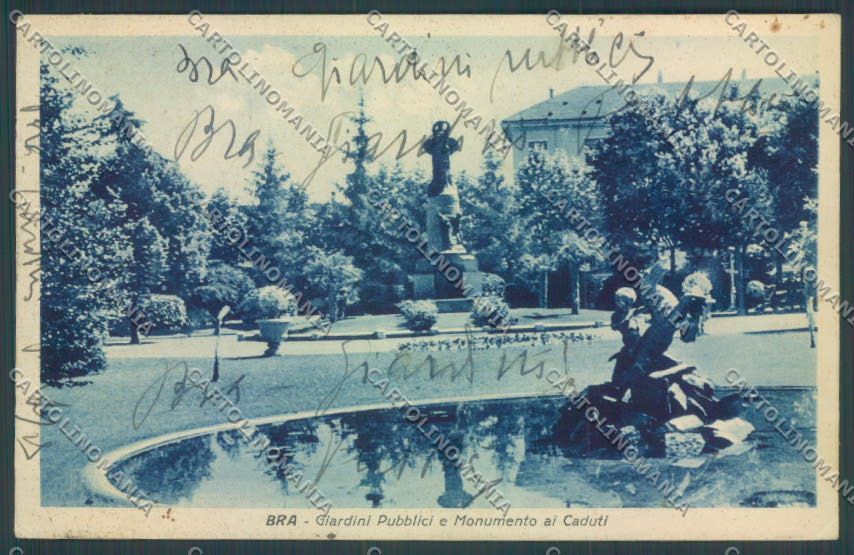 Cuneo Bra cartolina ZB1955 – fronte