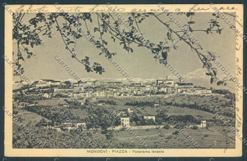 Cuneo Mondovì cartolina ZB1964 – fronte