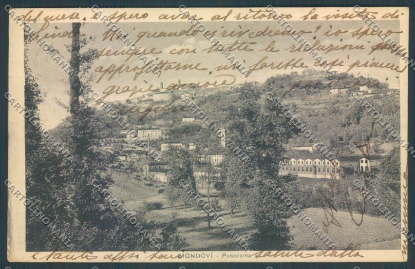 Cuneo Mondovì cartolina ZB1976 – fronte