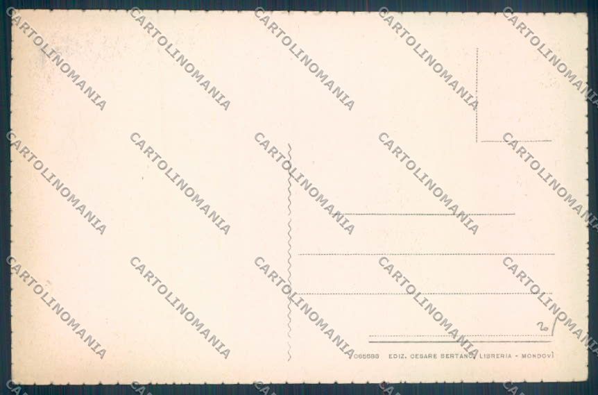 Cuneo Mondovì cartolina ZB1984 – retro