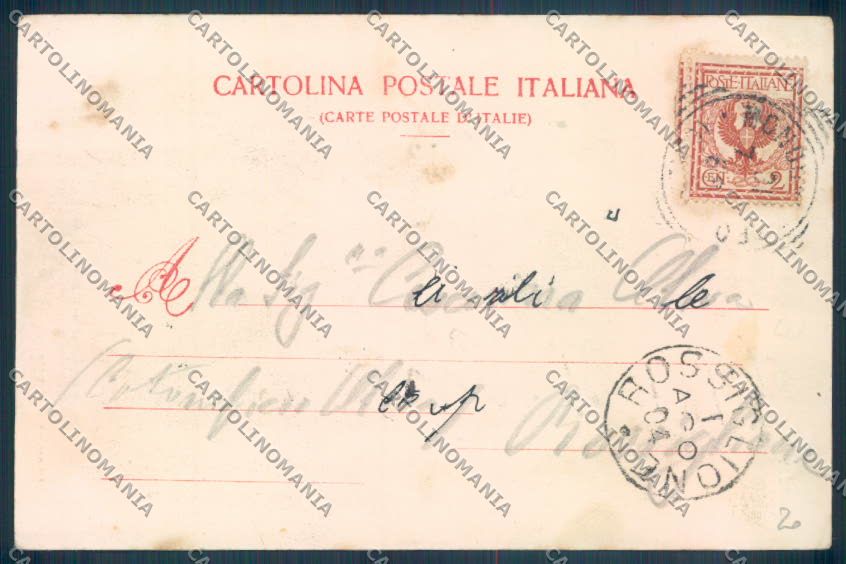 Cuneo Mondovì cartolina ZB1986 – retro